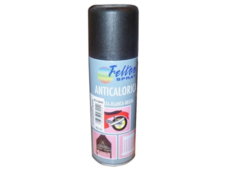Pintura spray 200ml anticalorica negra-f-1040 02115649
