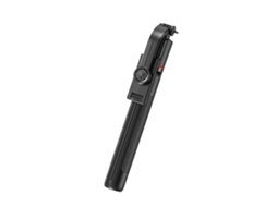 Palillo Selfie Tripode Portátil 172cm Extensible Para Teléfono Con Clip Desmontable Y Control Remoto Negro