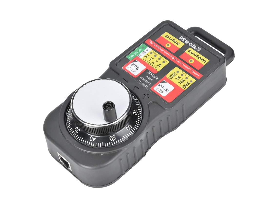 Volante Mão Cnc Industrial 4 Eixos Usb