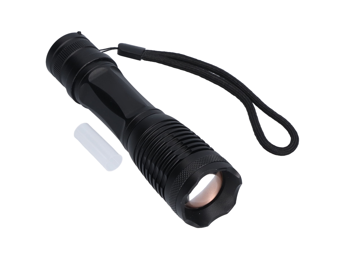 Lanterna Led 7 Modos Impermeável Recarregável S/MARCA