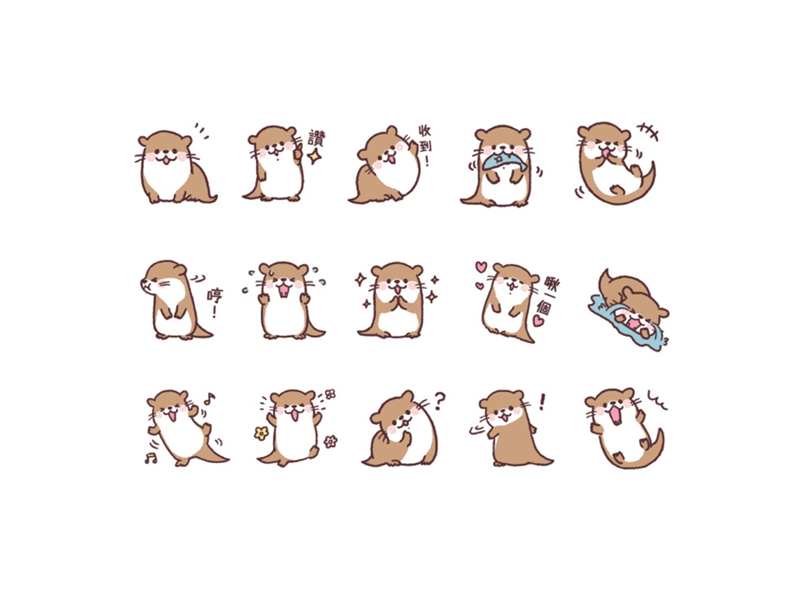 45 Pegatinas De Animais Cartoon Bonitas Para Laptop Diy Autoadhesivas Fáceis De Desprender