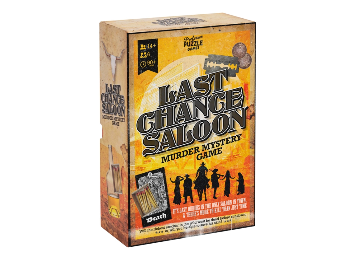 Last Chance Saloon Murder Mistery (Idade minima recomendada: 9 anos)