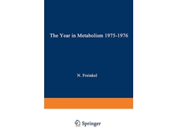 Livro The Year in Metabolism 1975–1976 de Norbert Freinkel (Inglês)