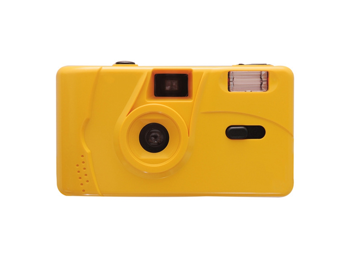 M35 Film Camera Reusable Portable Stylish Durable Film Camera Great Gift For Friends Yellow LAXISCREED