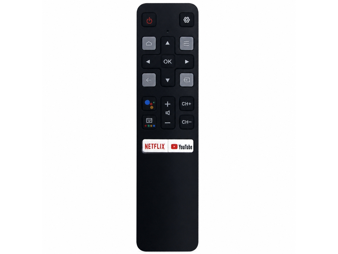 Comando À Distância Por Voz Bluetooth Compatível Com Tv Tcl Rc802v Fmr1_zhd