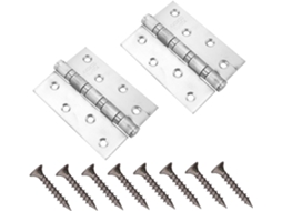 2 Dobradiças De Aço Inoxidável Para Armários, Portas Deslizantes Com