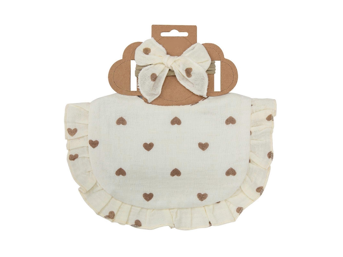 Babador Para Recém-nascidos Babando, Faixa De Cabelo Com Laço, Babador Para Dentição, Pano De Arroz Altamente Absorvente, Cachecol De Pescoço, Babado