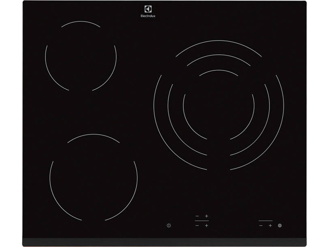 Placa de Vitrocerâmica ELECTROLUX EHF6232FOK (Elétrica - 59 cm - Preto)
