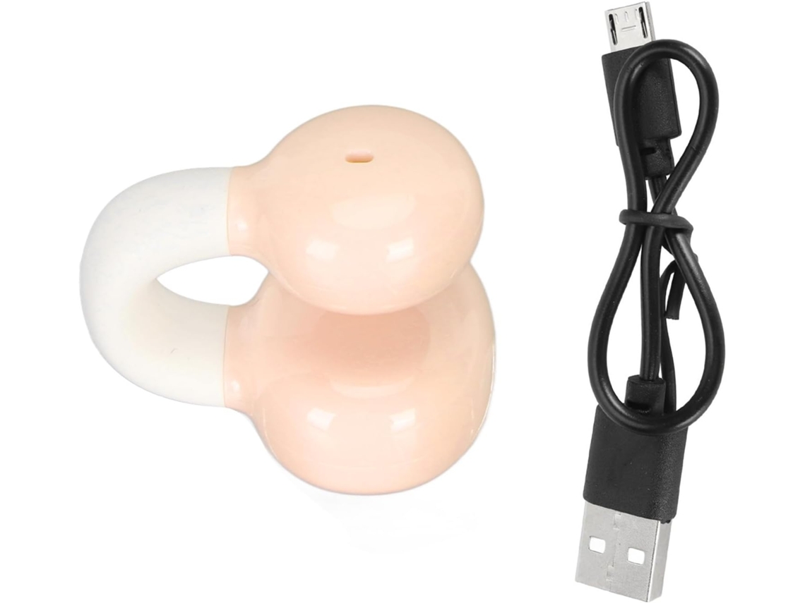 Fones De Ouvido Com Suporte Fixação, Mini Estéreo Hifi Elegante, Cancelamento De Ruído, Fones De Ouvido Sem Fio Para
