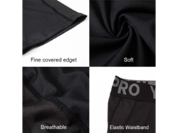 Calcinhas De Corrida Para Homem Com Secagem Rápida Compressão Leggings Fitness Treino Academia