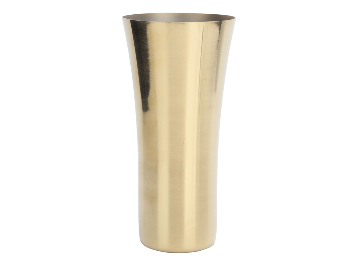 Copo Decorativo de Aço Inoxidável 304 395ml para Água Cerveja Suco | S/MARCA