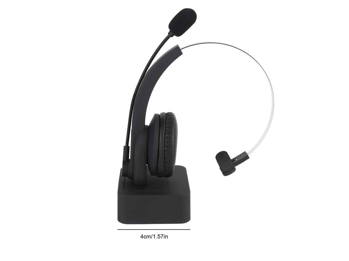 Aetheria fone de Ouvido Bluetooth Oy631 com Microfone Rotativo Leve e Recarregável, Headset Unilateral para Celular Pc Tablet