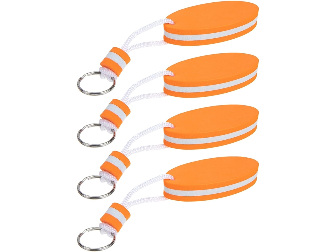 Chaveiro Flutuante Oval Em Eva Impermeável Para Esportes Aquáticos E Decoração.