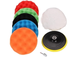 Conjunto De 8 Discos Polimento Para Carro, Espuma 3/4/5/6/7