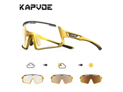 Óculos De Ciclismo Com Lentes Fotocromáticas De Uso Duplo (dia E Noite), Para-brisa Para Bicicleta, Unissex, Proteção Uv.