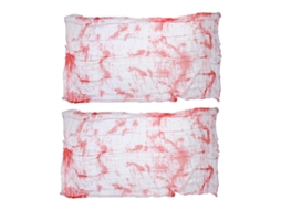 2 Peças de Cortina de Porta de Halloween para Decorações de Halloween ALLINLESS