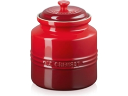 Cesto De Biscoitos De Madeira - 2,4 Litros - Vermelho De Cereja