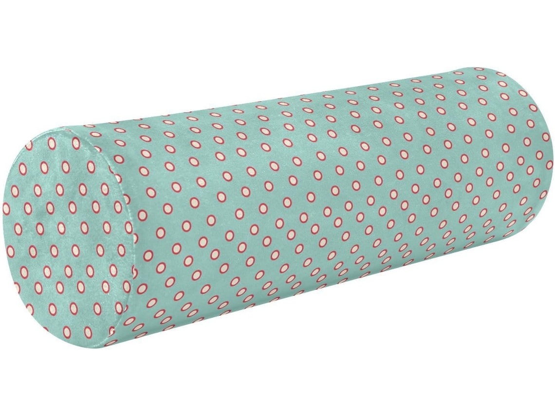 Almofada Cilíndrica Frodotgv Suporte Ergonômico Fácil de Limpar