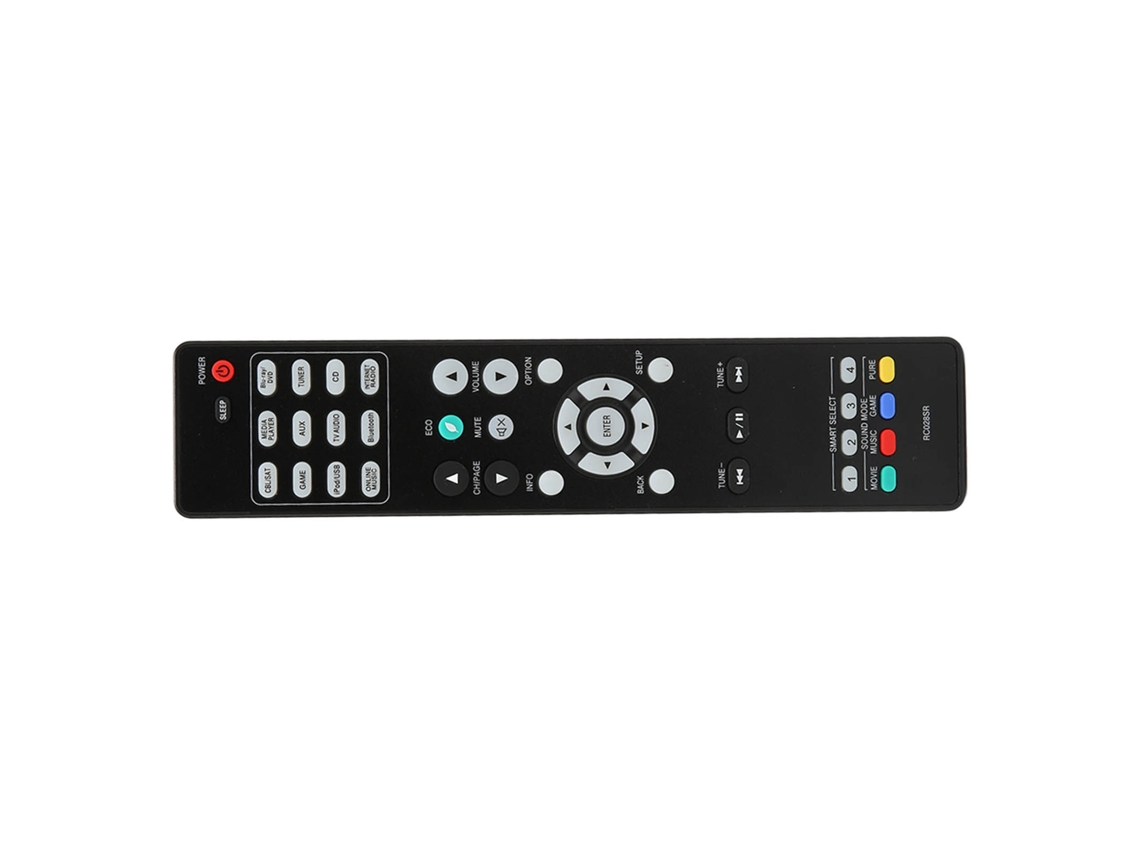 Controle Remoto Substituto Ergonômico para Receptor Av Marantz Nr1506 Rc028sr