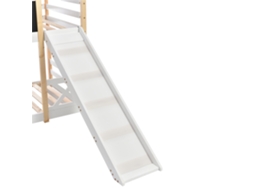 Cama Infantil Escorregador Pinho Fsc Escada Branca