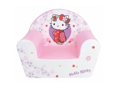 Poltrona FUN HOUSE Hello Kitty Branco Espuma