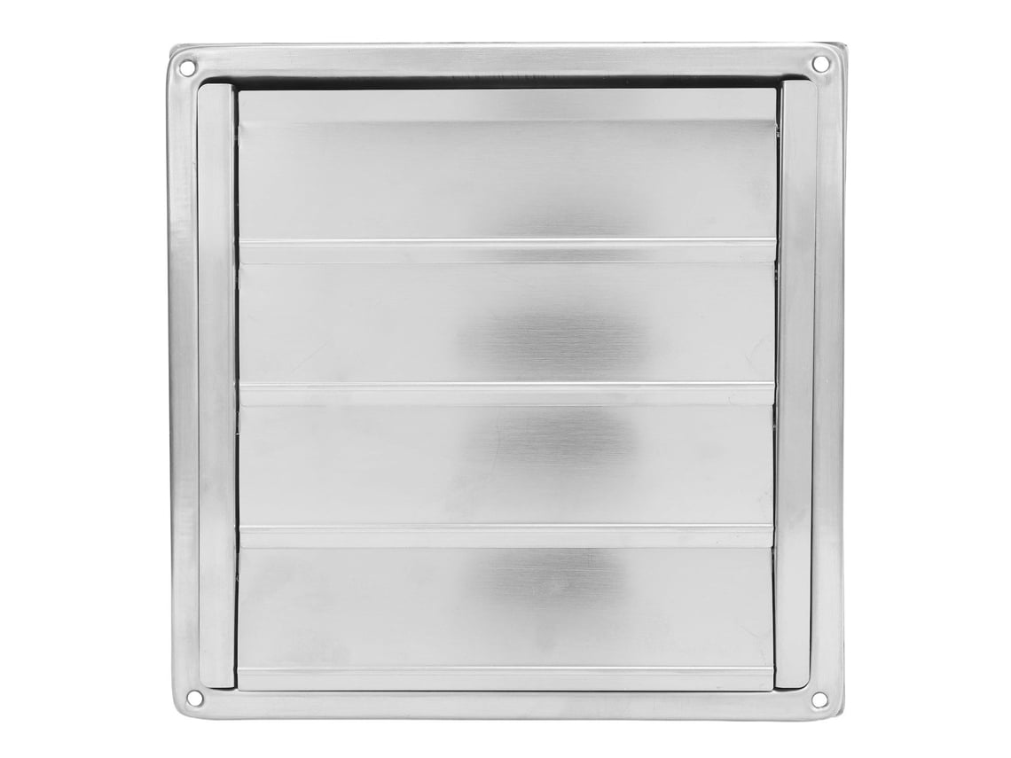 Tampa de Ventilação de Parede Externa 4 Polegadas Aço Inoxidável 304 com Malha Nylon para Secadora