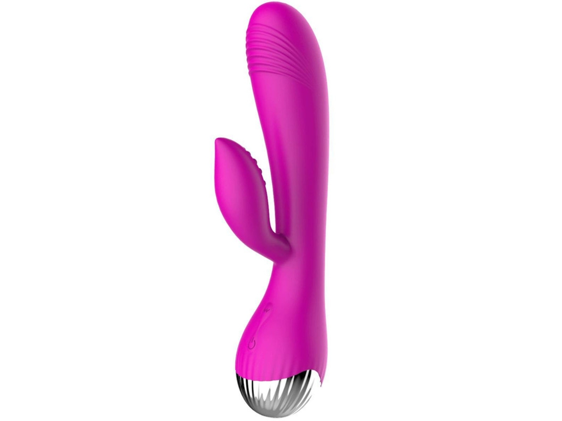 Vibrador Recarregável À Prova D'Água de Silicone com 10 Modos de Vibração para Mulheres Roxo YIZHOOD