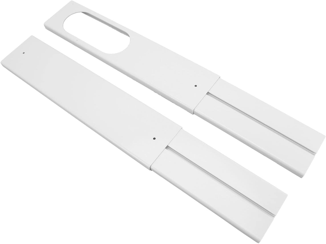 Kit De Placa Vedação Janela Ajustável Sungooyue Para Condicionadores Ar, Com Comprimento De 43a 140cm 16, 9a 55, 1 Polegadas
