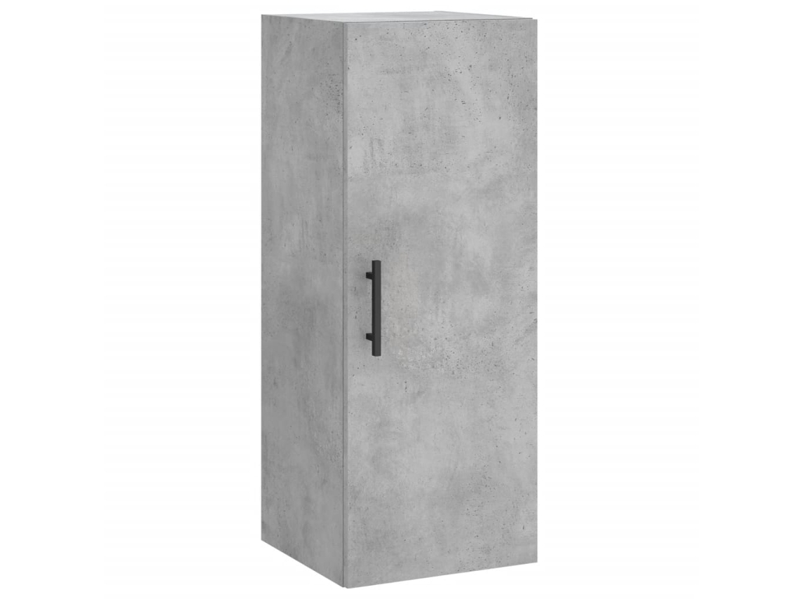 Wall Mounted Cabinet, Wall Mounted Cabinets Vidaxl Cinzeto Madeira Processada (n/a)