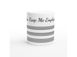 (estilo 2) Caneca De Café De Cerâmica Com Uma Mensagem Oculta: "estou Te Enlouquecendo."