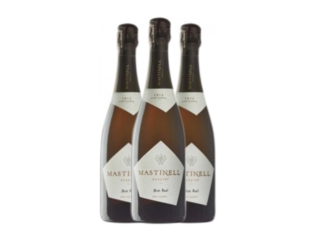 Espumante MASTINELL Real Brut Cava Grande Reserva Garrafa Magnum (1.5 L - 3 Unidades)