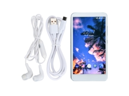 Reprodutor MP4 portátil azul de 5 polegadas com redução de ruído, Bluetooth, Wi-Fi, câmera EOOCOO