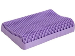 Almofada Cervical Em Forma De Favo De Mel Dor No Pescoço*