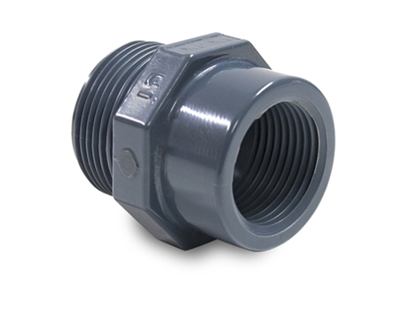 Redução M-H PVC Pressão Roscado 1X1/2 HIDROTEN