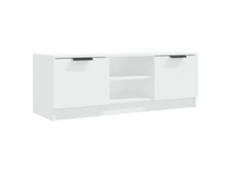 Tv Cabinet, Tv Cabinets Vidaxl Branco Madeira Processada (n/a)