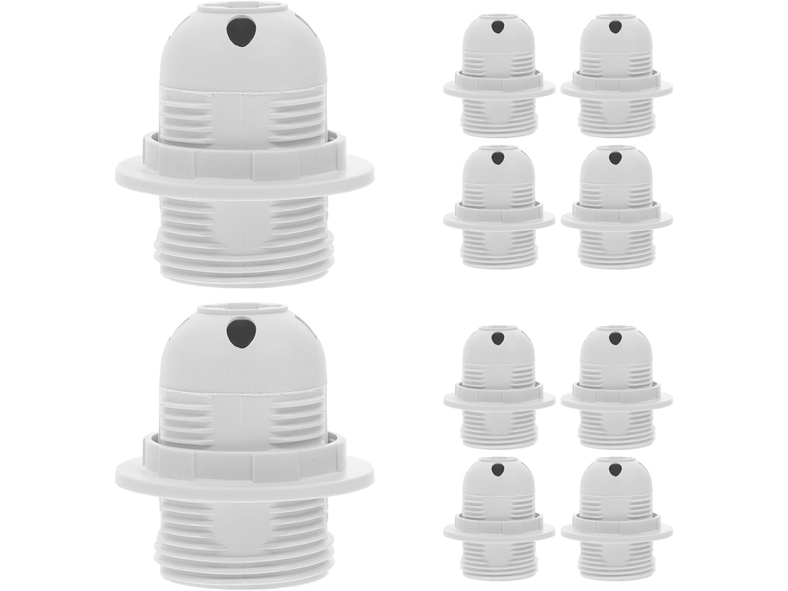 Soquete De Rosca E27 Para Lâmpadas De Mesa E Pendentes.