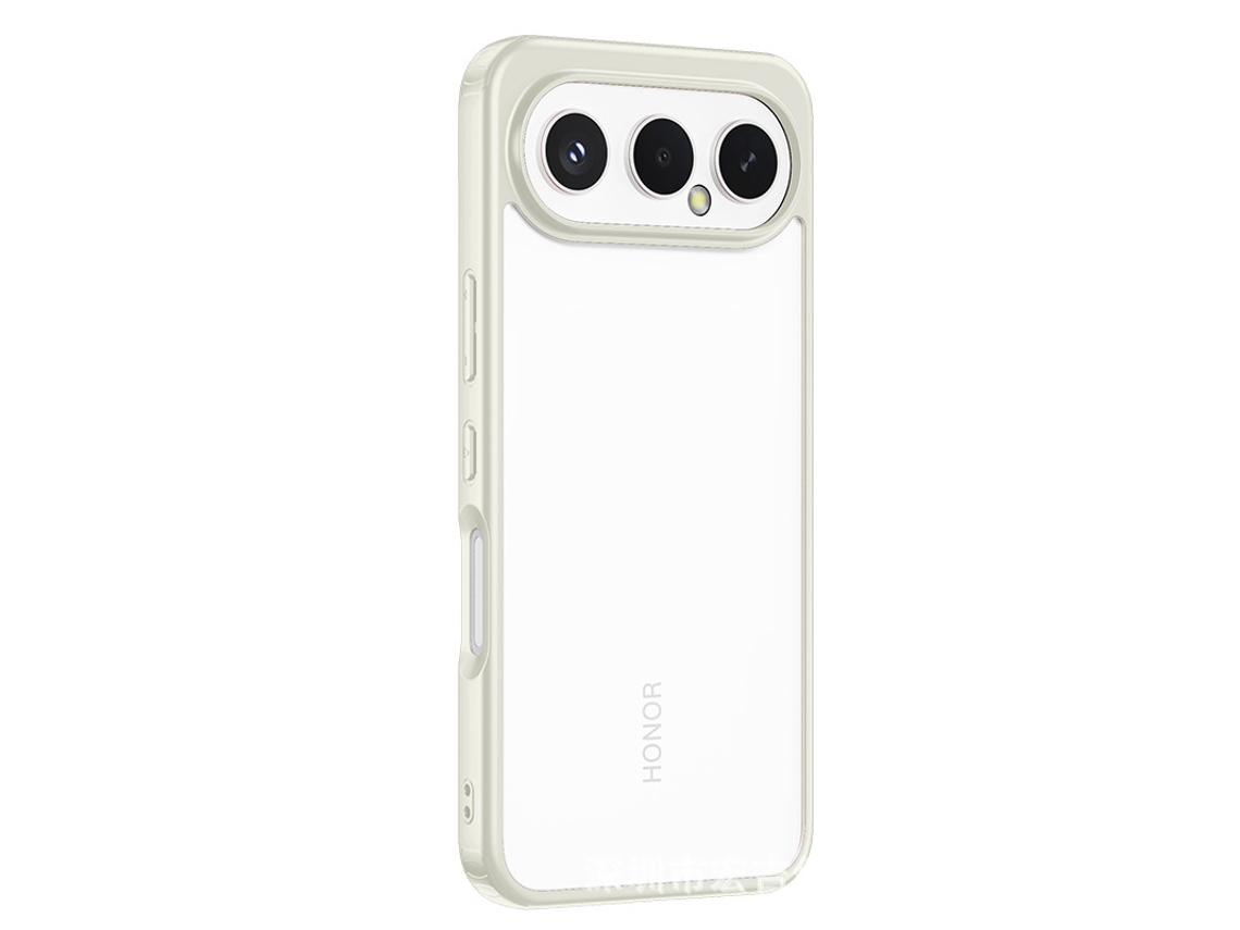 Adequado Para Capas De Celular Huawei, Evitando Quedas.capacete Único Bege-acinzentado série Armadura - Honor Magic8