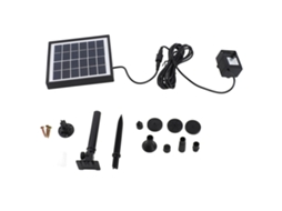 Bomba Solar LAXISCREED 6v 1.5w 160l/h 50cm 8 Bicos
