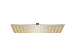 Vidaxl Cabeça De Chuveiro Retangular 40x30 Cm Aço Inoxidável Dourado