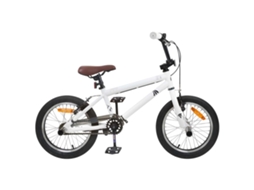 Vidaxl Bmx 18 Polegadas Para 7-10 Anos Branco