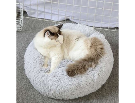 Hairy Dog Bed Gray 22759 PURLOV
