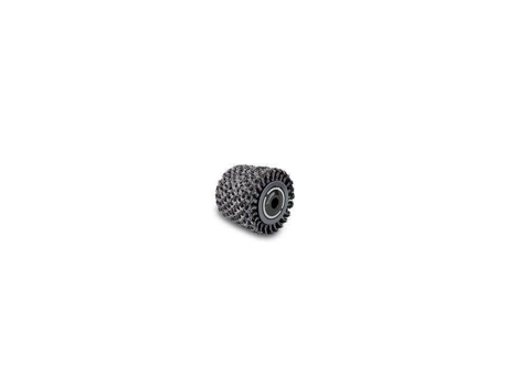 Scheppach Twisted Metal Fiber Brush para renovadores e área de superfície