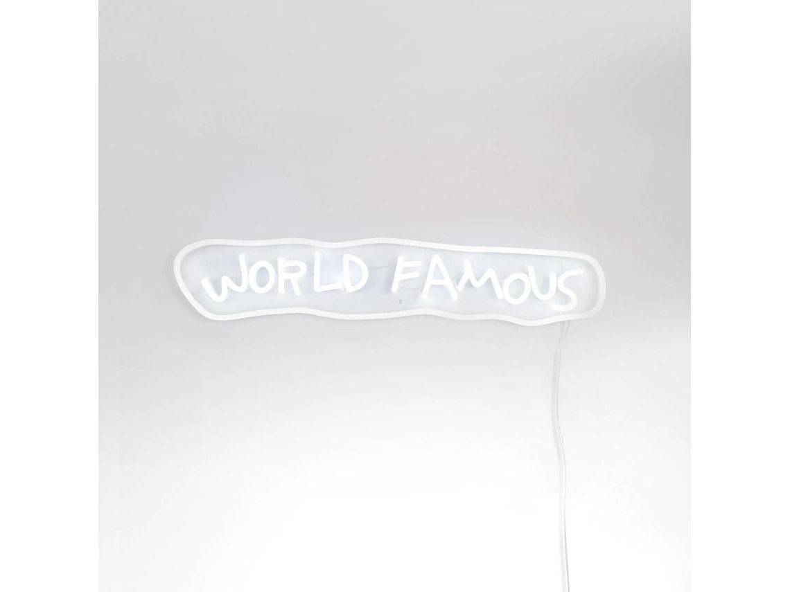Painel LED YELLOWPOP Jean Basquiat World Famous
