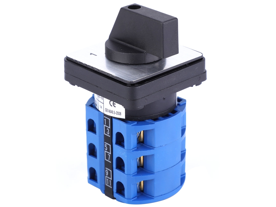 Interruptor Universal Berm Bem28-25/3 690v 25a 3 Posiciones Giratorio