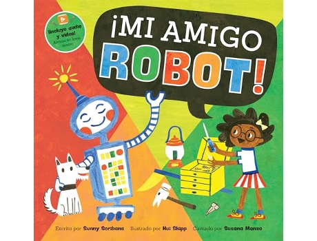 Livro !Mi amigo Robot! de Sunny Scribens (Espanhol)