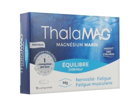 Thalamag Equilíbrio Interno de Magnésio Marinho 15 Comprimidos LABORATOIRES IPRAD