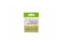 Cortar Ganchos KORUM Grappler Hair Rigs 4 Barbless