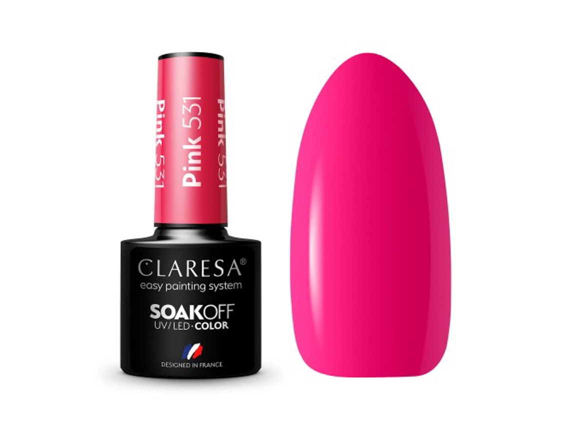 Verniz Gel Claresa Pink 531 (5 G)