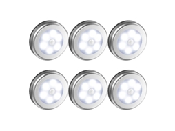 6pcs Luz De Sensor Led