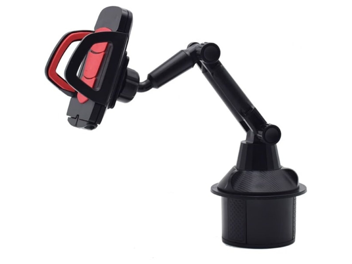 Lurelia Suporte Para Telemóvel Em Porta-copos De Carro 9,5 Cm Pescoço De Ganso Rotação 360°